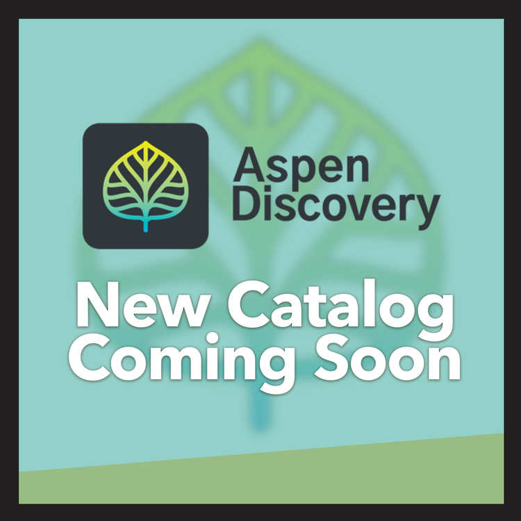 Aspen Discovery Logo with Words New Catalog Coming Soon