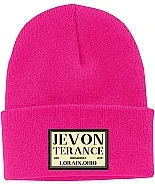 Pink Hat with a Jevon Terance, Lorain, Ohio patch