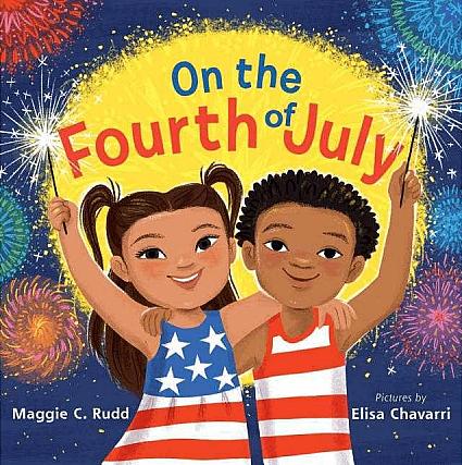 StoryWalk&reg; July 2024 - "On the Fourth of July" by Maggie C. Rudd and Elisa Chavarri